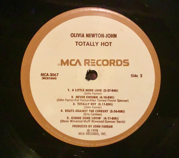 Olivia Newton-John : Totally Hot (LP, Album, Glo)