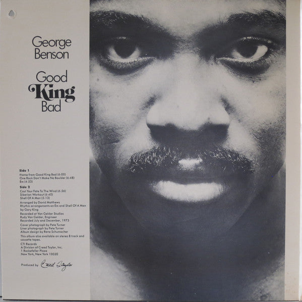 George Benson : Good King Bad (LP, Album, Ter)