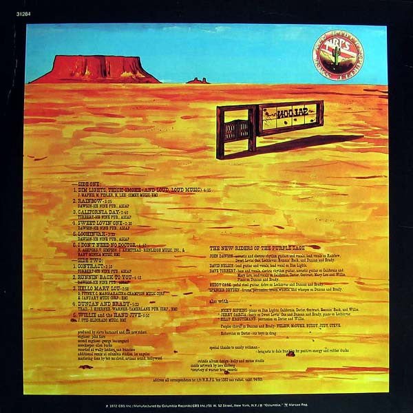 New Riders Of The Purple Sage : Powerglide (LP, Album, RE)