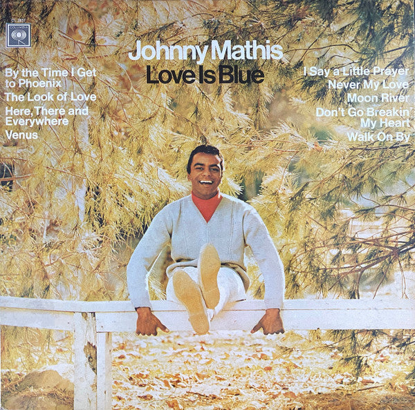 Johnny Mathis : Love Is Blue (LP, Album, Mono)
