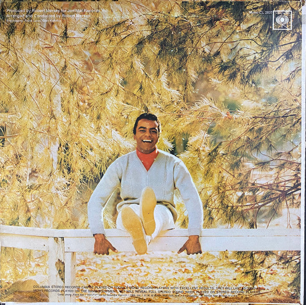 Johnny Mathis : Love Is Blue (LP, Album, Mono)