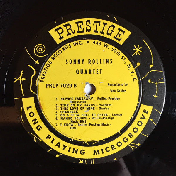 Sonny Rollins With The Modern Jazz Quartet Featuring Art Blakey And Kenny Drew : Sonny Rollins With The Modern Jazz Quartet (LP, Comp, Mono, M/Print, RM)