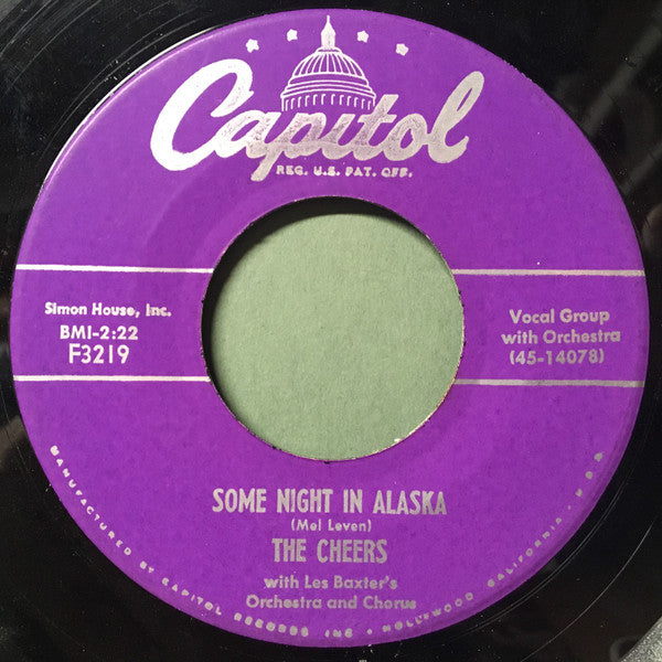 The Cheers : Black Denim Trousers And Motorcycle Boots (7", Single, Scr)