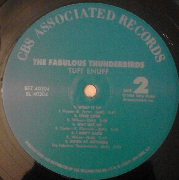 The Fabulous Thunderbirds : Tuff Enuff (LP, Album)