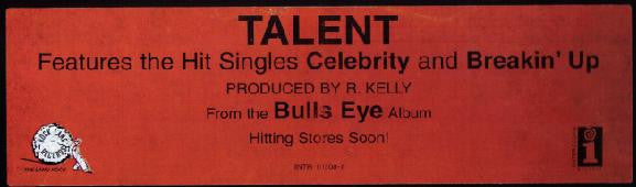 Talent : Celebrity / Breakin' Up (12", Promo)