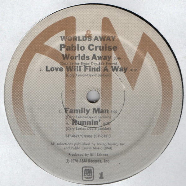 Pablo Cruise : Worlds Away (LP, Album, Ter)