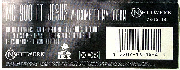 MC 900 Ft Jesus : Welcome To My Dream (Cass, Album, Dol)