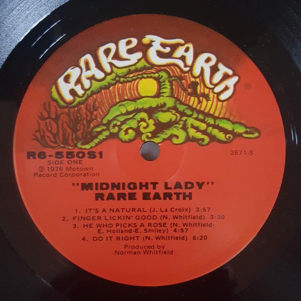 Rare Earth : Midnight Lady (LP, Album)