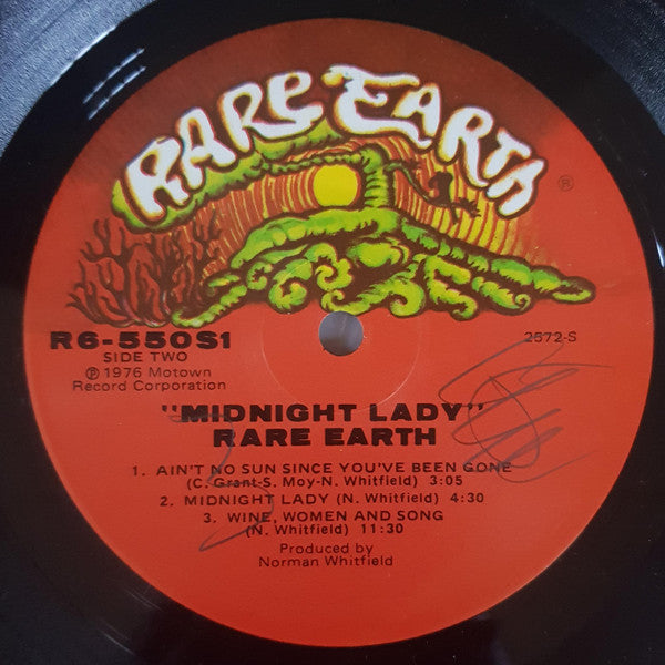 Rare Earth : Midnight Lady (LP, Album)