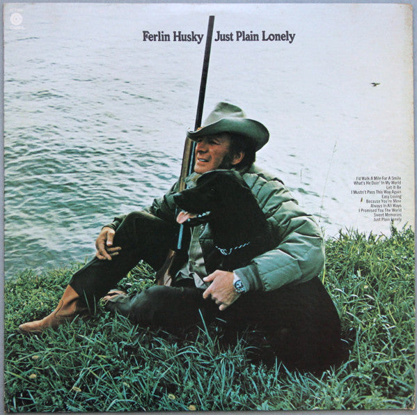 Ferlin Husky : Just Plain Lonely (LP, Album, Win)
