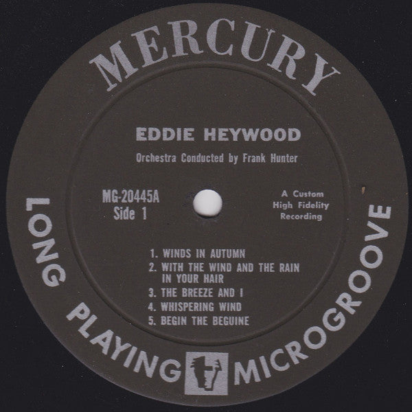 Eddie Heywood : Breezin' Along With The Breeze (LP, Album, Mono)