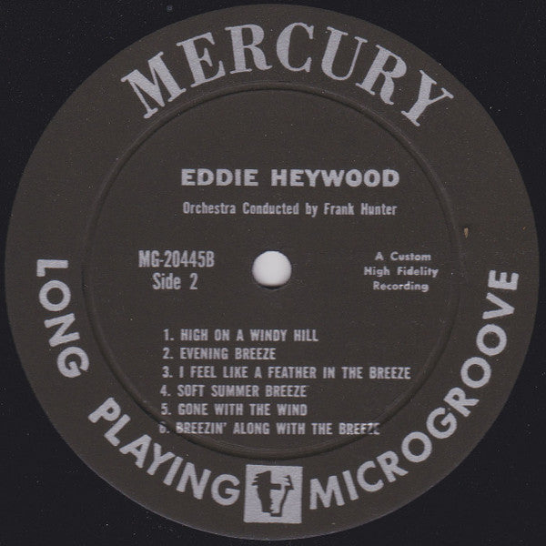 Eddie Heywood : Breezin' Along With The Breeze (LP, Album, Mono)