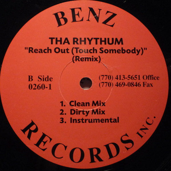 MC Shy D / Tha Rhythum : True That / Reach Out (Touch Somebody) (Remix) (12")