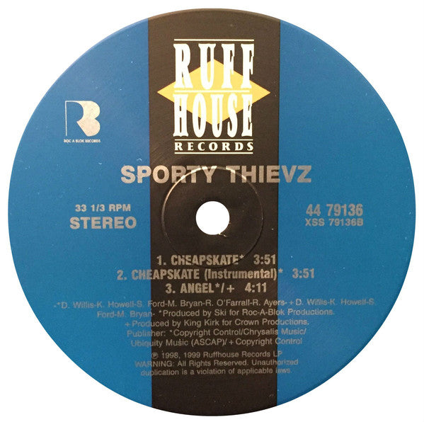 Sporty Thievz : Even Cheaper (Cheapskate Remix) (12")