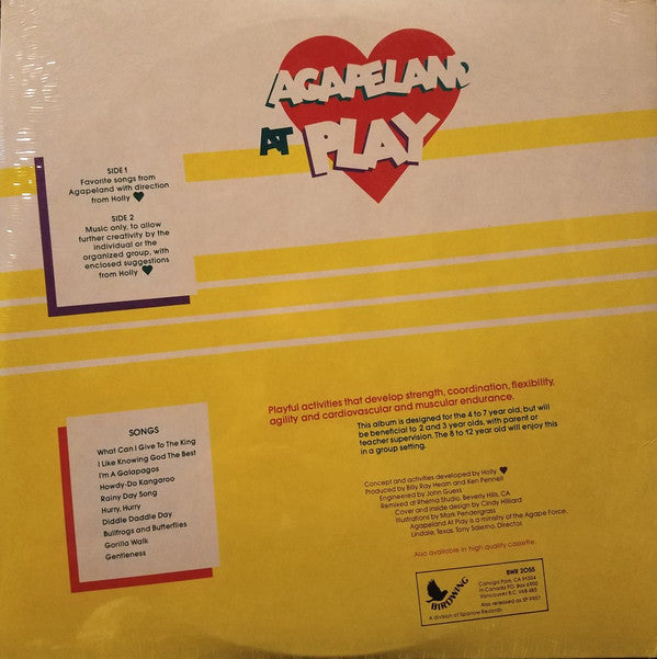 Candle (3) : Agapeland At Play (LP, Album)