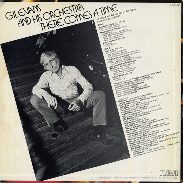 Gil Evans And His Orchestra : There Comes A Time (LP, Album)