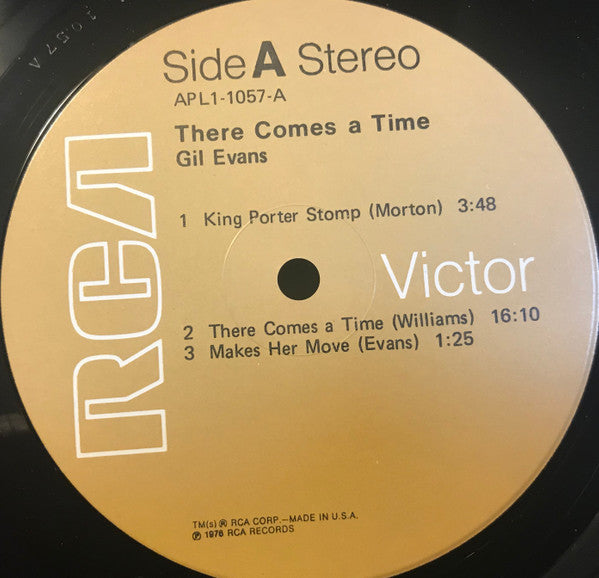 Gil Evans And His Orchestra : There Comes A Time (LP, Album)