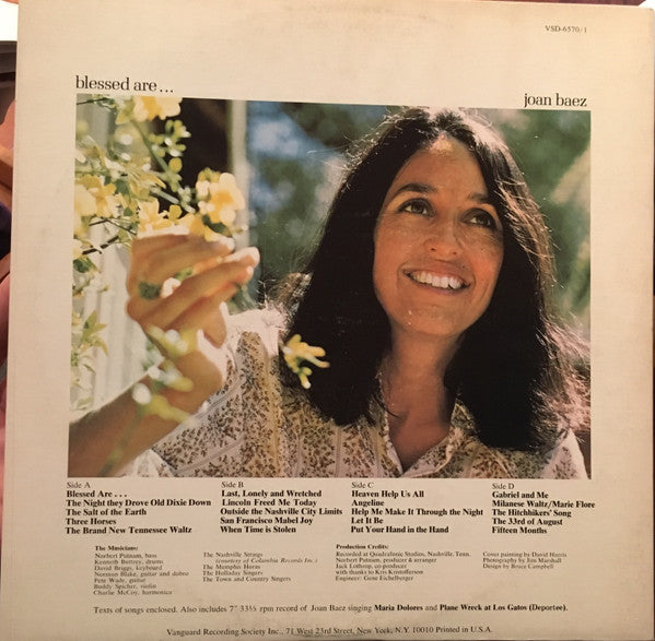 Joan Baez : Blessed Are... (2xLP + 7" + Album)