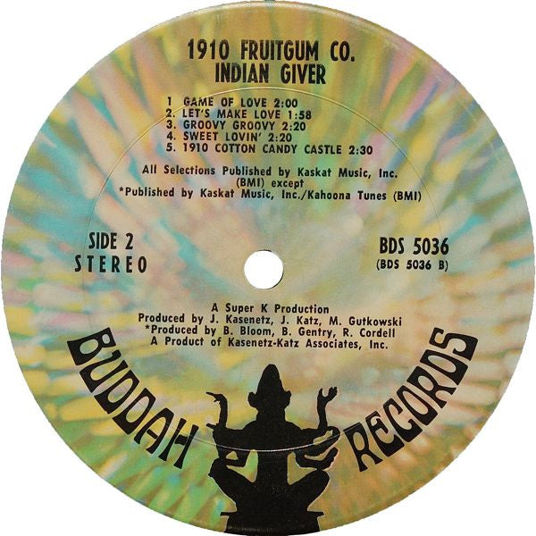 1910 Fruitgum Company : Indian Giver (LP, Album, Ter)