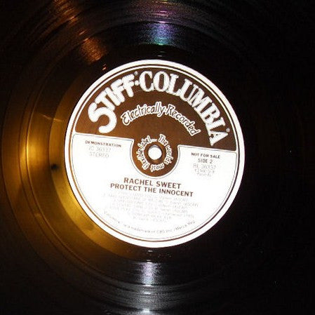 Rachel Sweet : Protect The Innocent (LP, Promo)