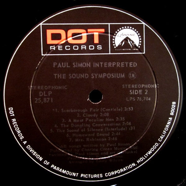 The Sound Symposium : Paul Simon Interpreted (LP, Album, Ind)