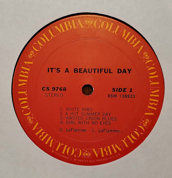 It's A Beautiful Day : It's A Beautiful Day (LP, Album, RE, Pit)