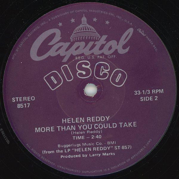 Helen Reddy : Make Love To Me / More Than You Could Take (12")
