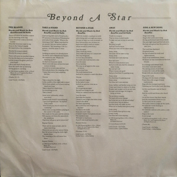 Glad (3) : Beyond A Star (LP, Album)