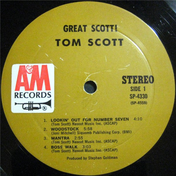 Tom Scott : Great Scott! (LP, Album)