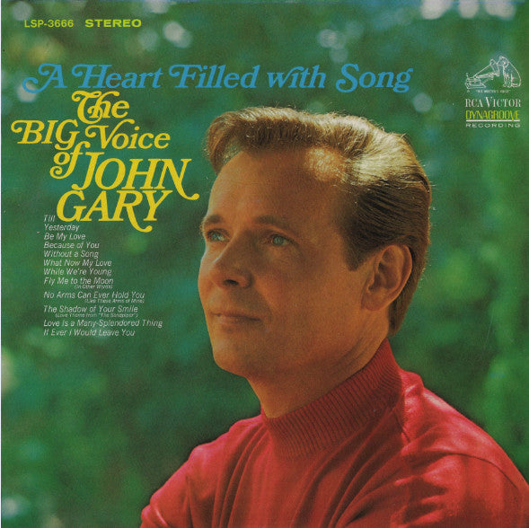 John Gary : A Heart Filled With Song (LP, Ind)