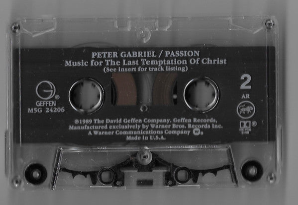 Peter Gabriel : Passion (Cass, Album, AR,)