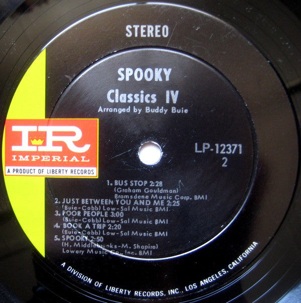 Classics IV* : Spooky (LP, Album)