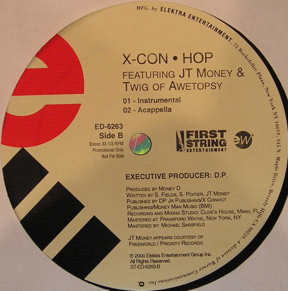 X-Con : Hop (12", Promo)