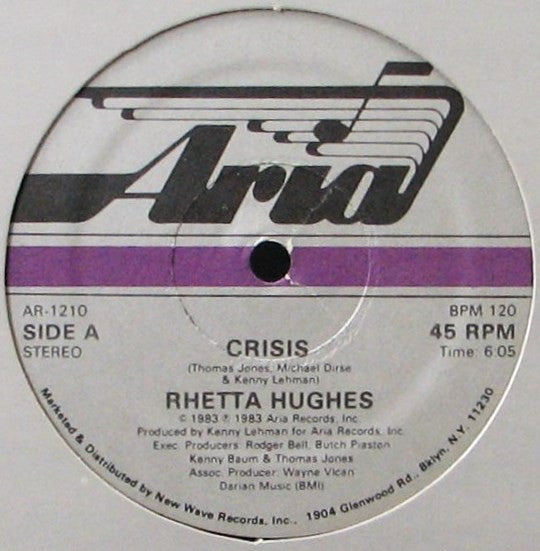 Rhetta Hughes : Crisis (12")