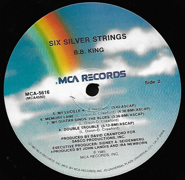 B.B. King : Six Silver Strings (LP, Album)