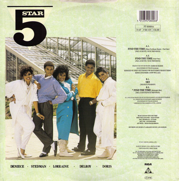 Five Star : Find The Time (Remixed Version) (12")