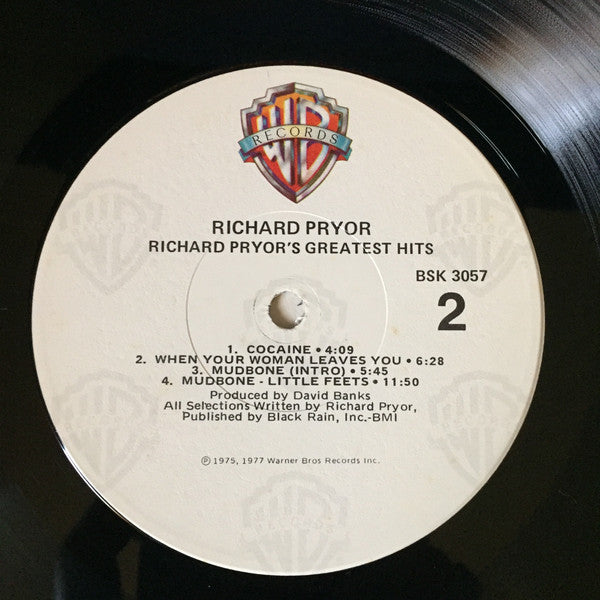 Richard Pryor : Richard Pryor's Greatest Hits (LP, Comp, Win)