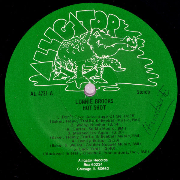 Lonnie Brooks : Hot Shot (LP, Album)