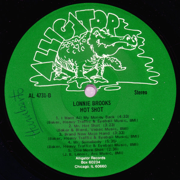 Lonnie Brooks : Hot Shot (LP, Album)