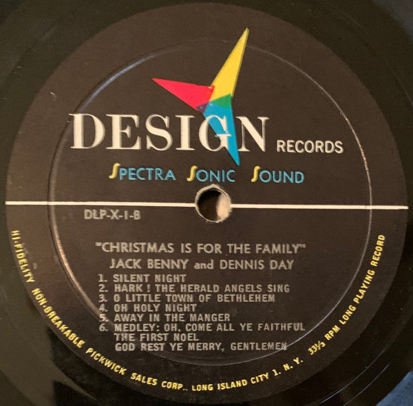 Dennis Day : Dennis Day Sings "Christmas Is For The Family" (LP, Album, Mono)