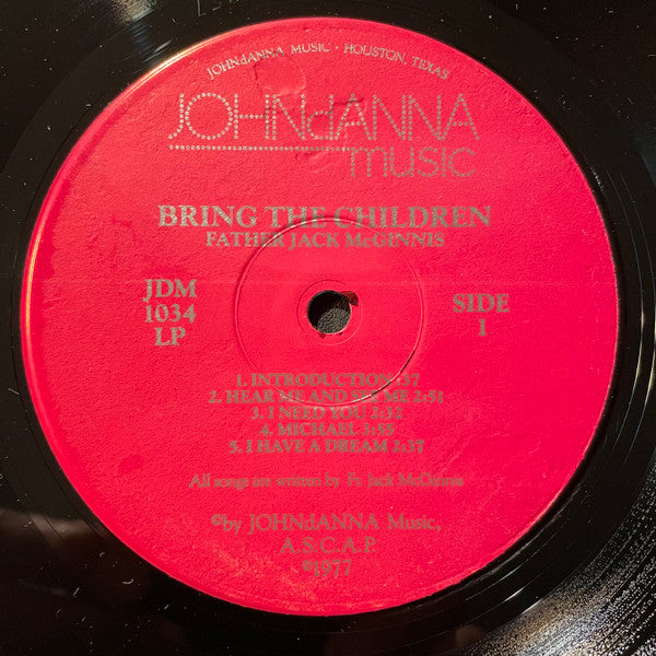 Father Jack McGinnis : Bring The Children (LP)