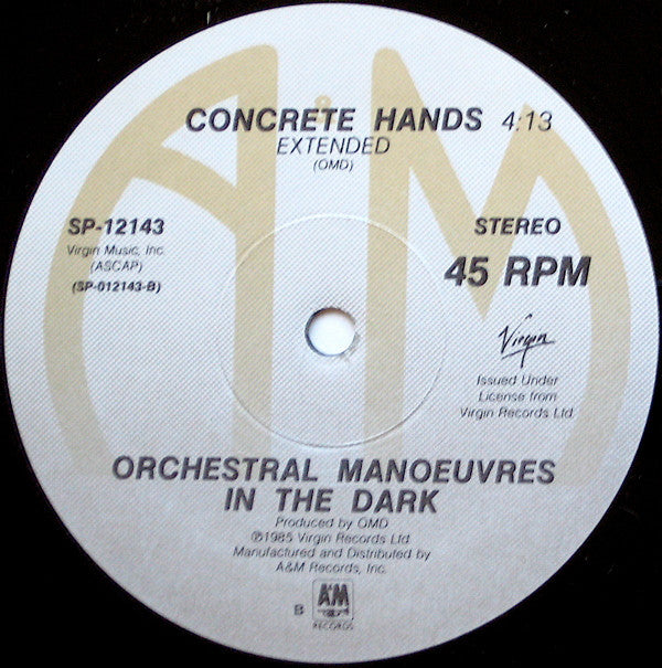 Orchestral Manoeuvres In The Dark : So In Love (Special American Dance Remix) (12", Single)
