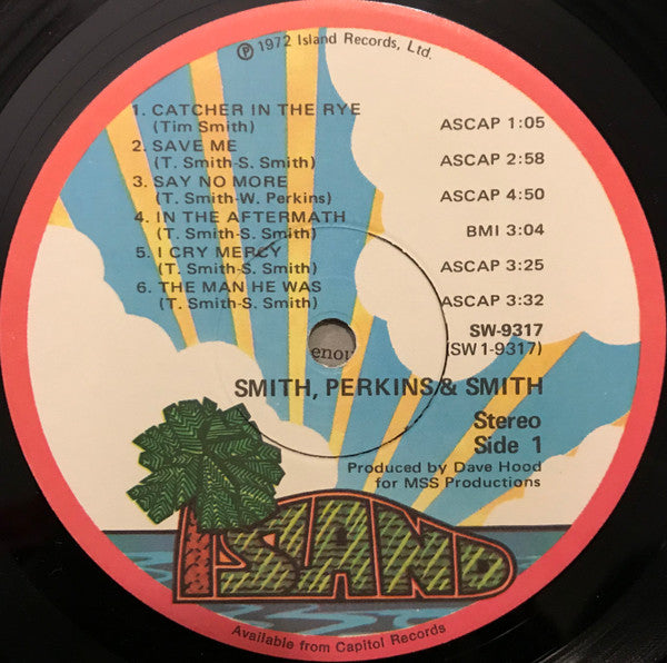 Smith, Perkins & Smith : Smith Perkins Smith (LP, Album)