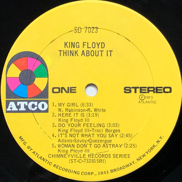 King Floyd : Think About It (LP, Album, PRC)