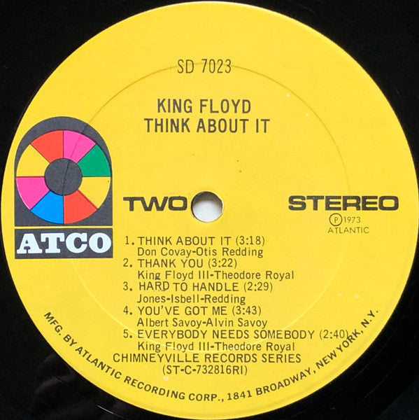 King Floyd : Think About It (LP, Album, PRC)