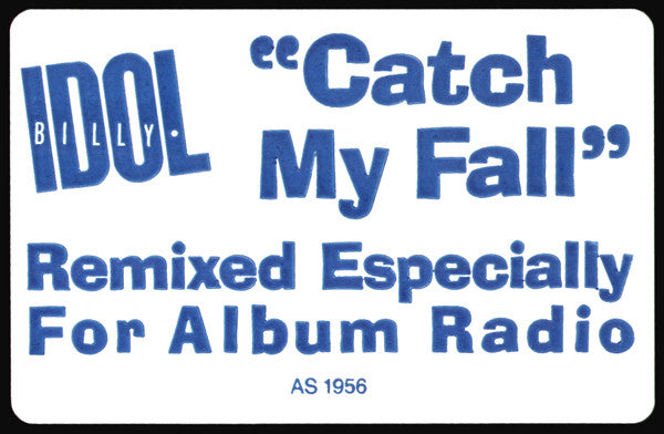 Billy Idol : Catch My Fall (12", Promo)