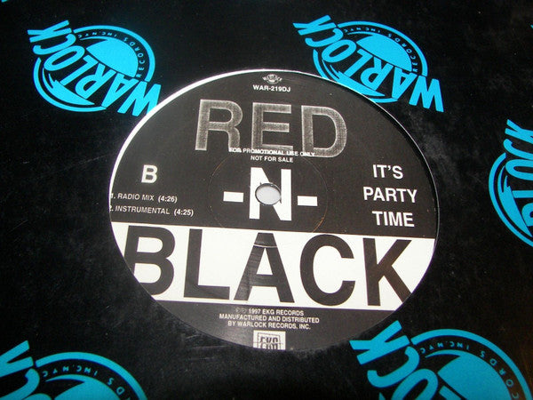Red-N-Black : It's Party Time (12", Promo)