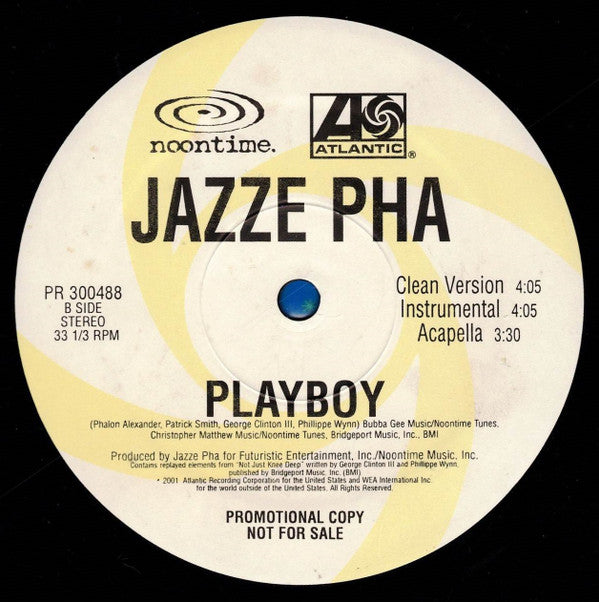 Jazze Pha : We Still / Playboy (12", Promo)