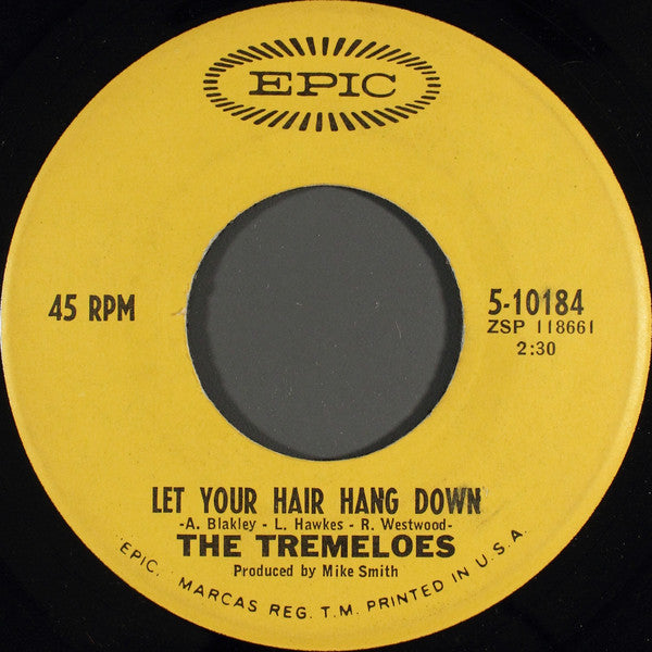 The Tremeloes : Silence Is Golden (7", Single, San)