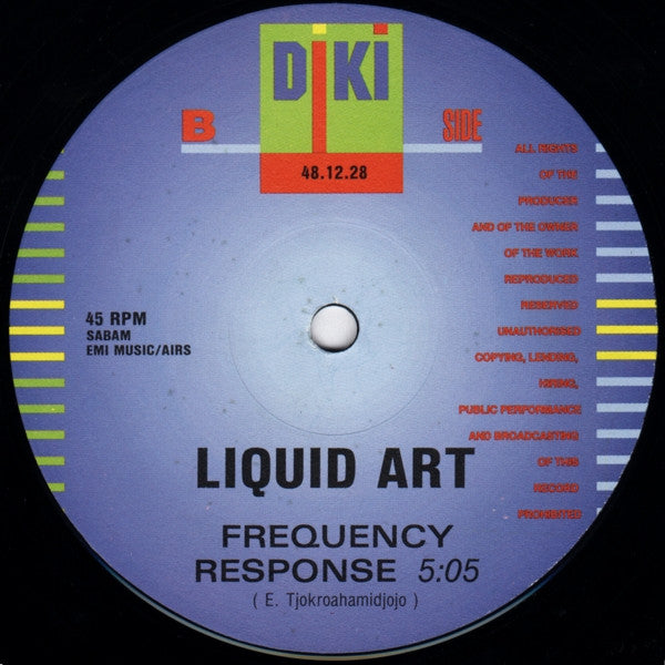 Liquid Art (2) : Frequency Response (12")